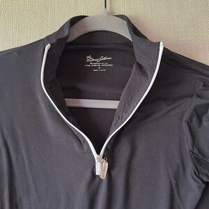 Tailored Sportsman Icefill Sunshirt black size medium